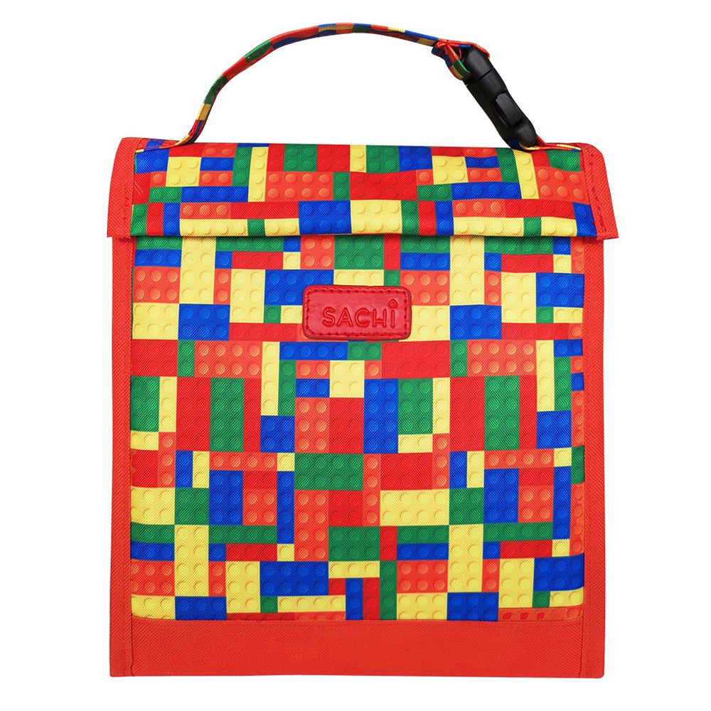8820br-sachi-junior-24cm-insulated-lunch-pouch-w-carry-handle-bricks