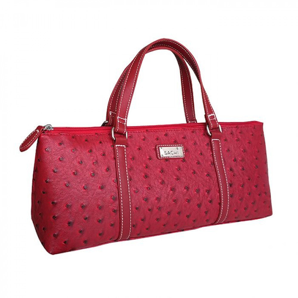 8832-1r-sachi-36x15cm-insulated-wine-carrier-purse-ostrich-red