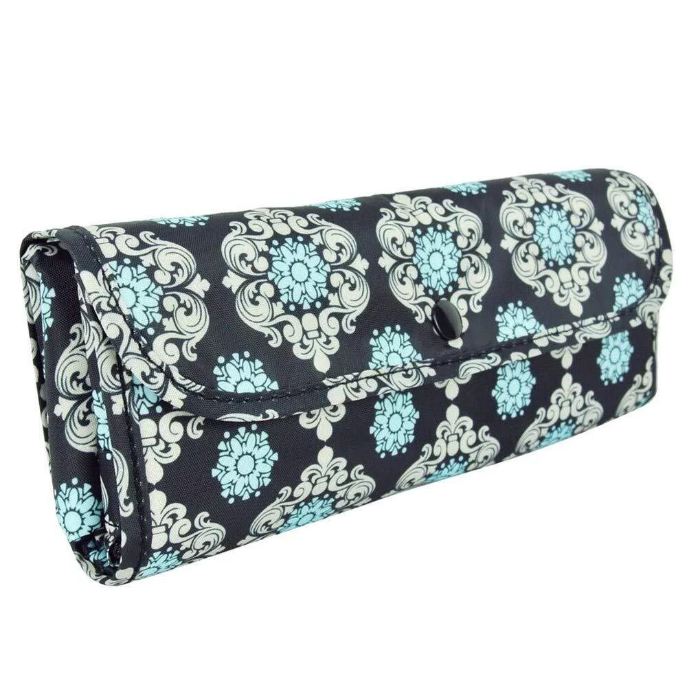 8834bm-sachi-38x27cm-insulated-market-tote-bag-black-medallion