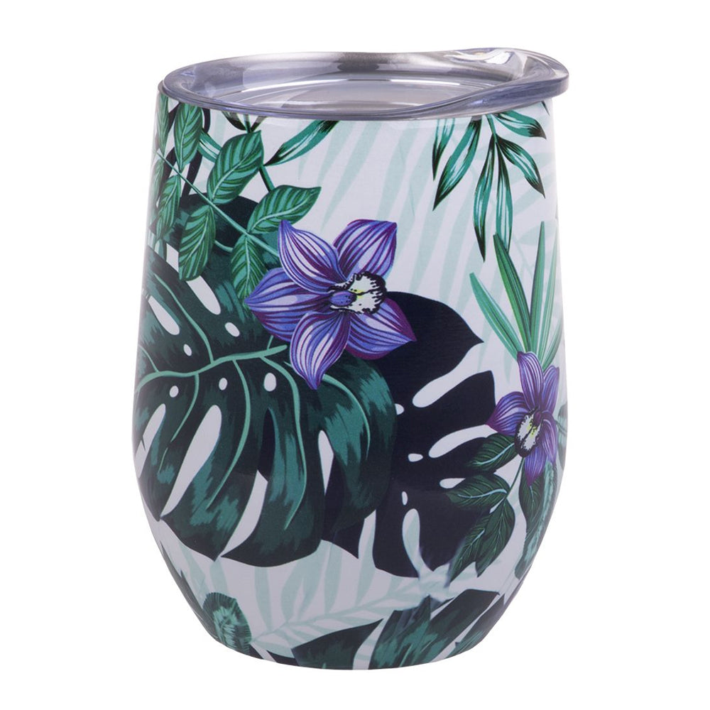 8898tp-oasis-330ml-double-wall-insulated-wine-tumbler-tropical-paradise