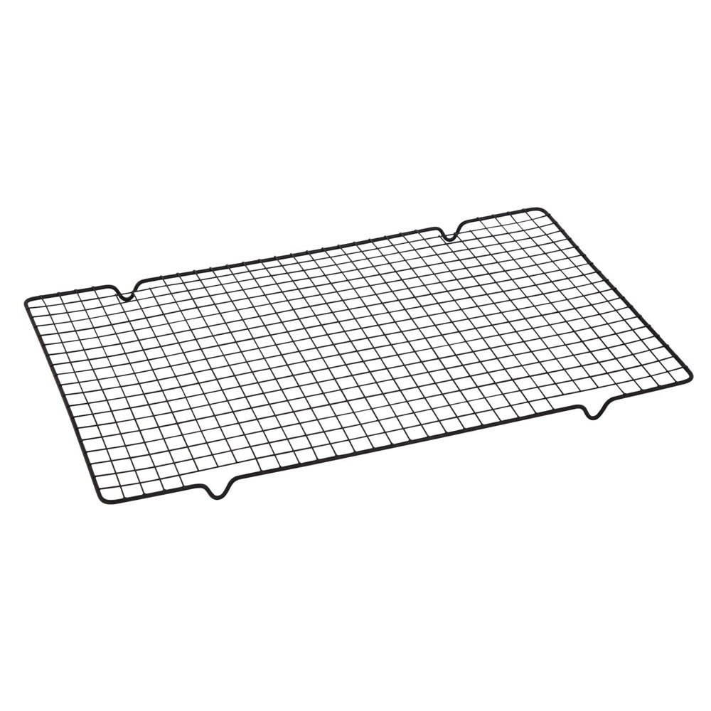 Cuisena 41x25cm Carbon Steel Non Stick Cooling Rack Tray - Grey