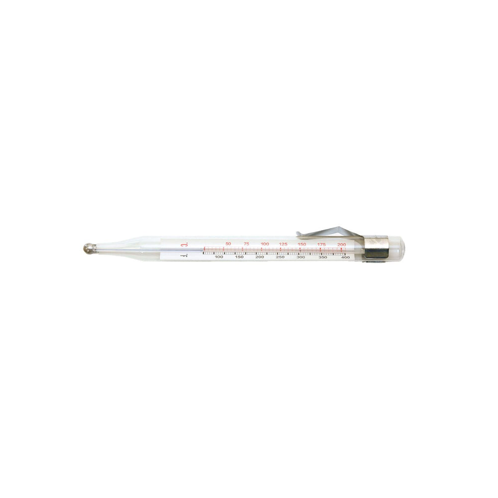 Cuisena Clip-On Analogue Glass Candy Thermometer - Clear
