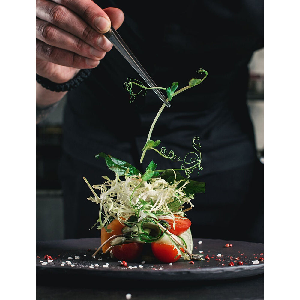 Cuisena 30cm Stainless Steel Plating Tongs - Silver