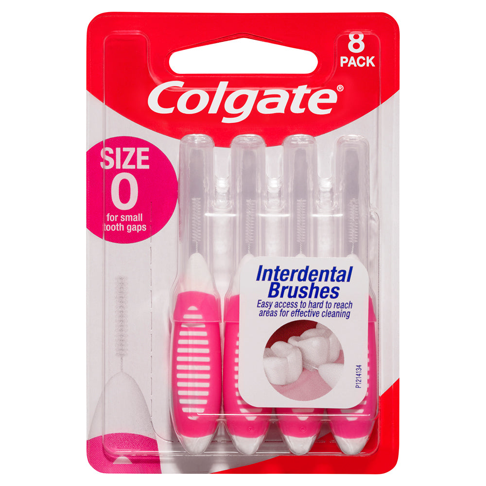 8PK Colgate Interdental Brush - Size 0