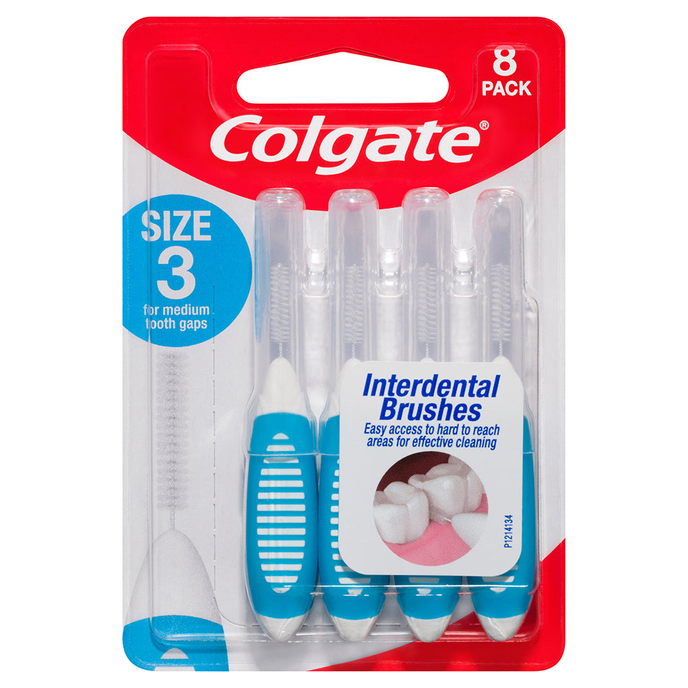 8PK Colgate Interdental Brush - Size 3