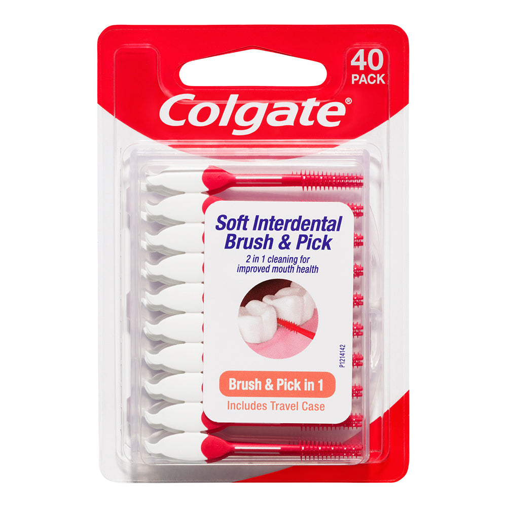 40PK Colgate Soft Interdental Pick