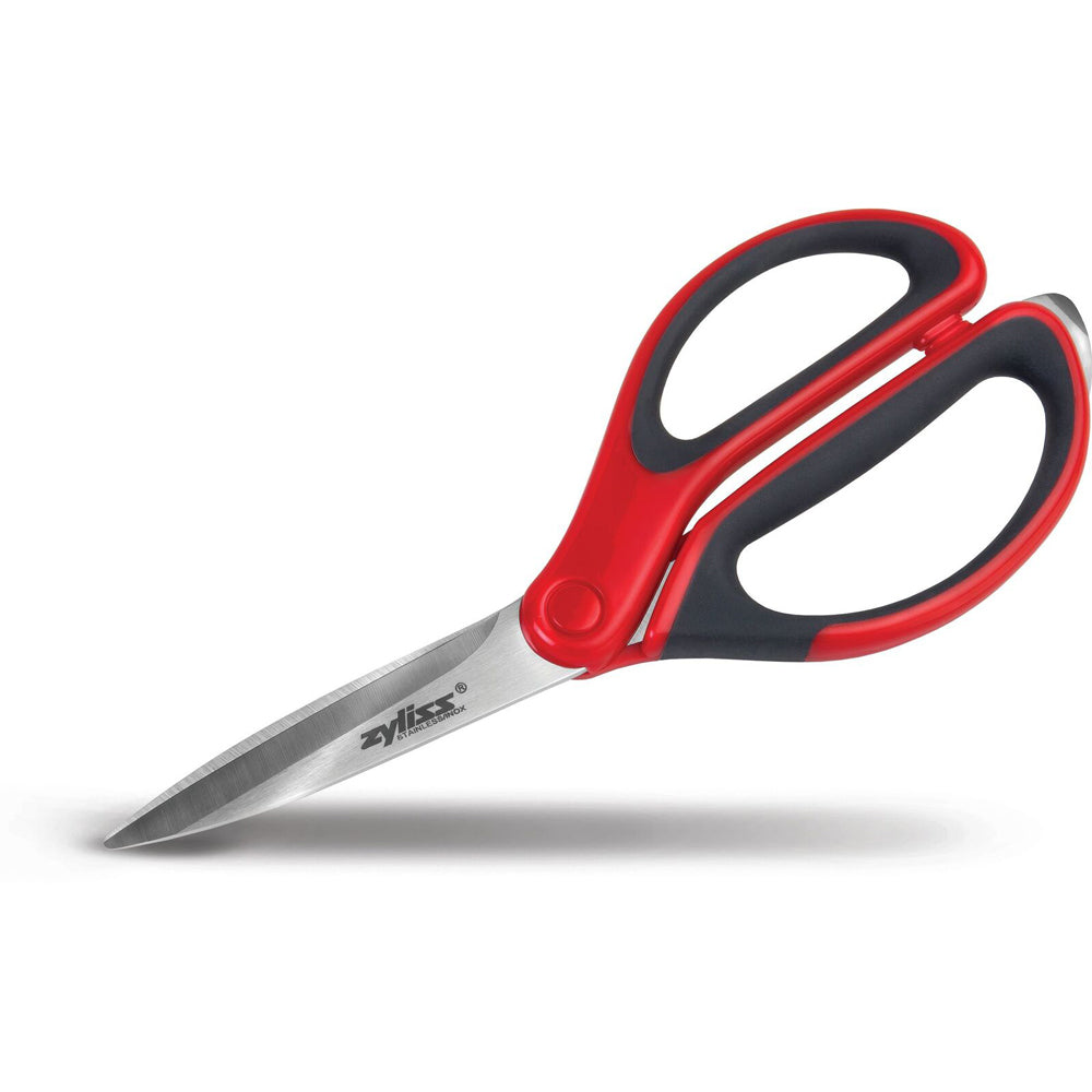 13740-zyliss-stainless-steel-kitchen-shears-scissors-red