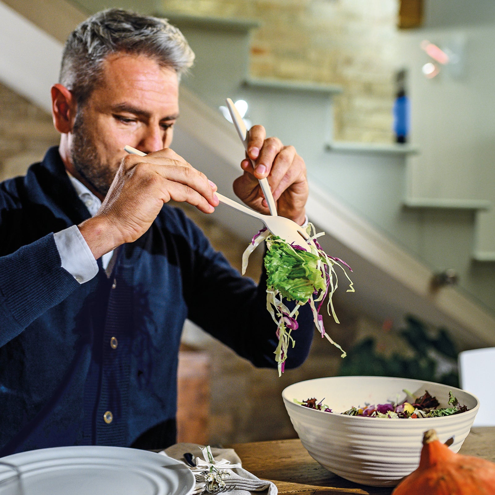 106101158-2pc-guzzini-tierra-28cm-plastic-salad-servers-taupe