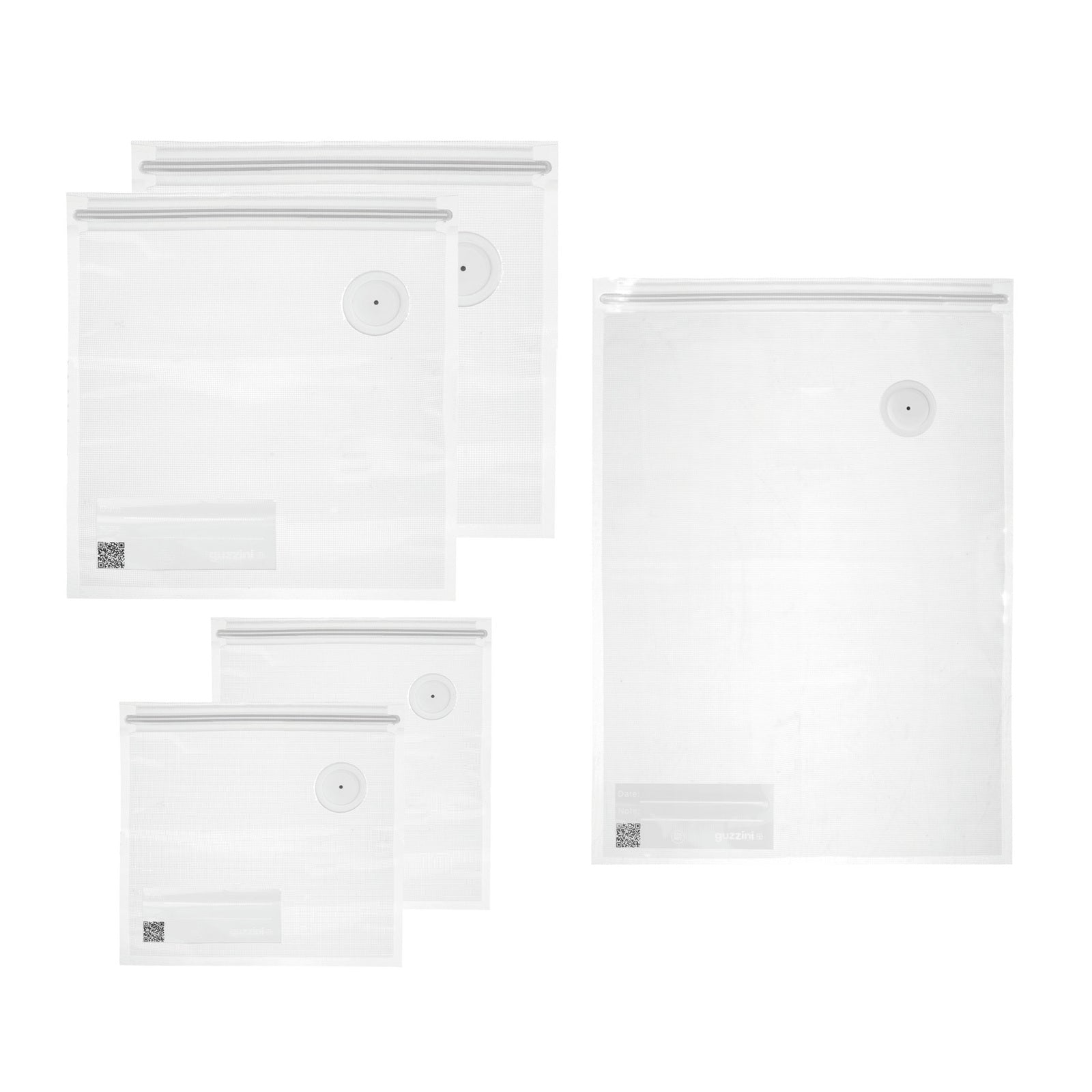 12340252-5pc-guzzini-save-it-mixed-size-reusable-bags-clear