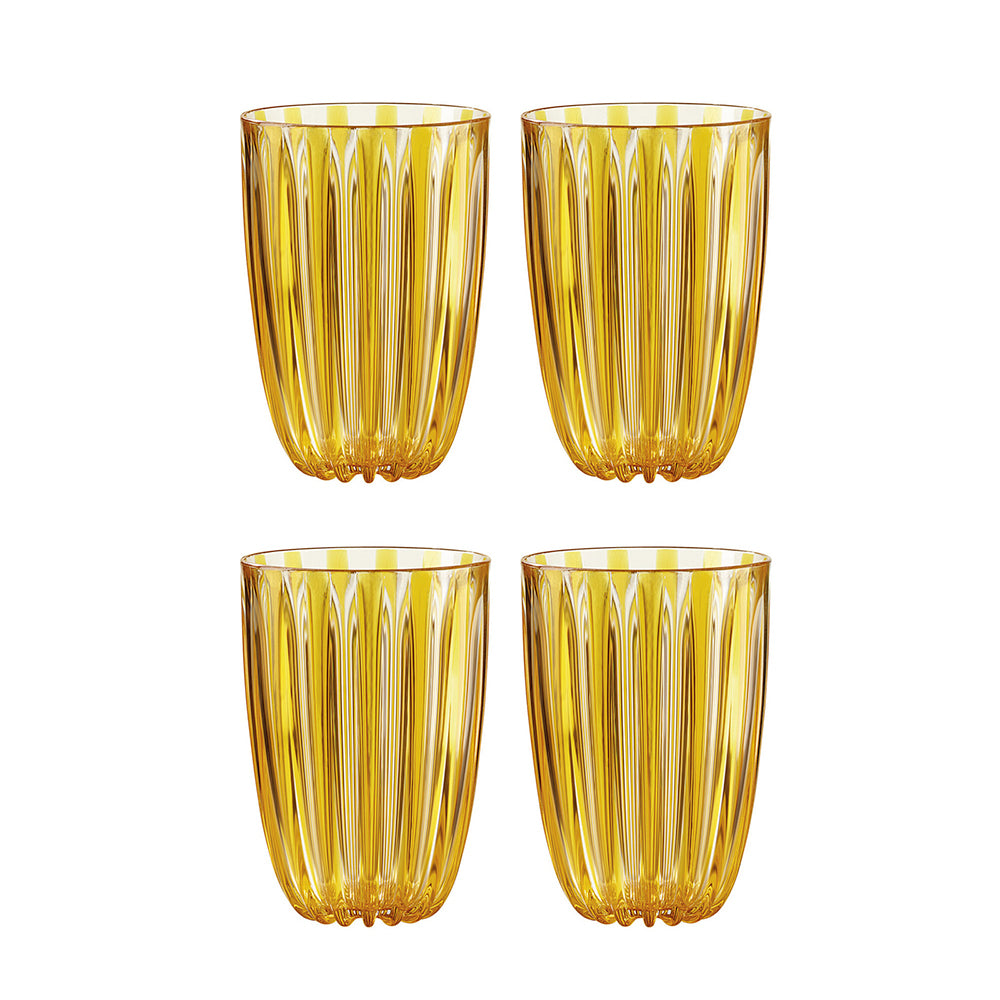 123900151-4pc-guzzini-dolcevita-470ml-drink-tumblers-amber