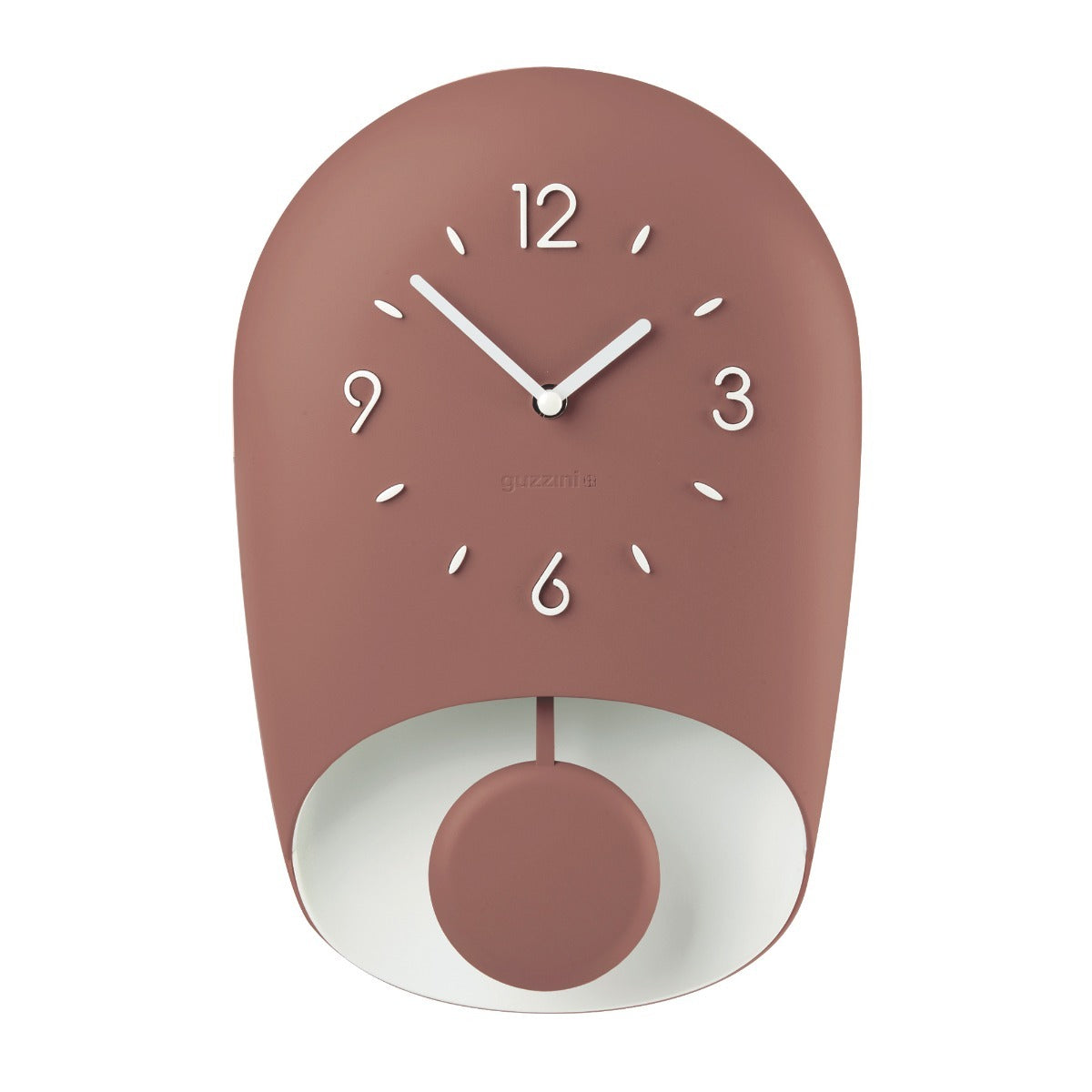 168604171-guzzini-home-33cm-wall-clock-w-pendulum-bell-red