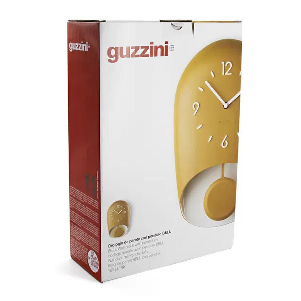 168604206-2e2-guzzini-33x22cm-wall-clock-w-pendulum-bell-mustard-yellow