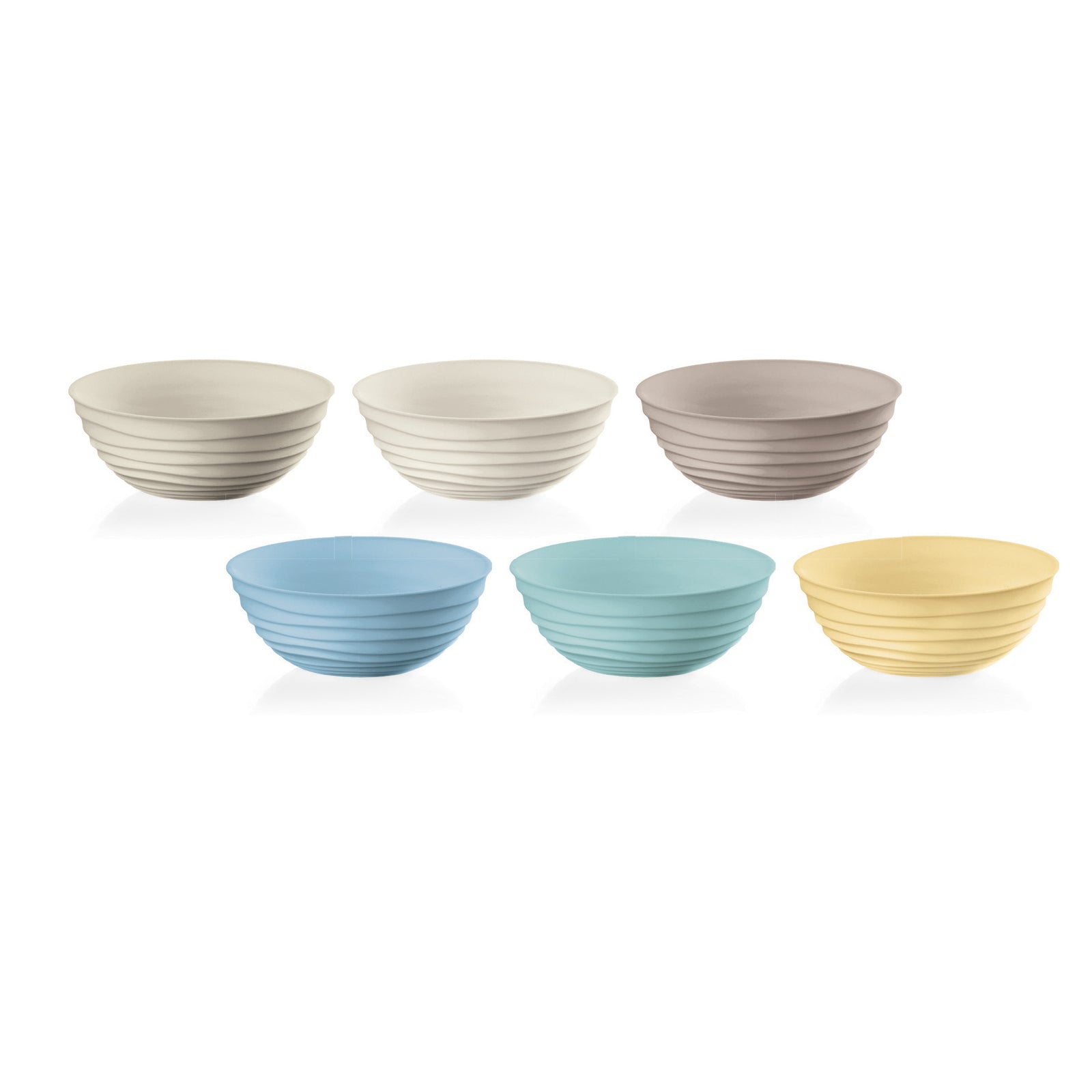 17500052-6pc-guzzini-tierra-earth-12-2cm-348ml-plastic-bowl