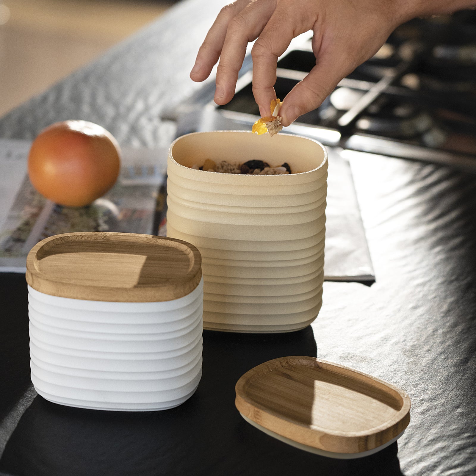 181801158-guzzini-earth-tierra-23-3cm-500ml-storage-jar-small-taupe