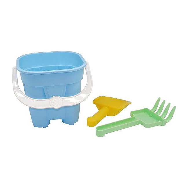 20992-re-playables-kids-childrens-sand-play-bucket-spade-rake-set-18m