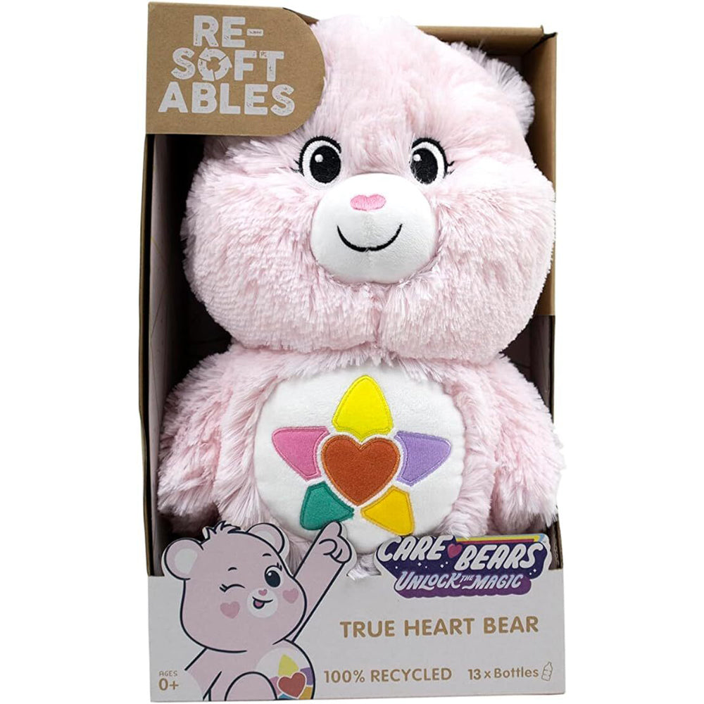 23962-resoftable-care-bear-14-35cm-true-heart-bear-kids-childrens-plush-3m