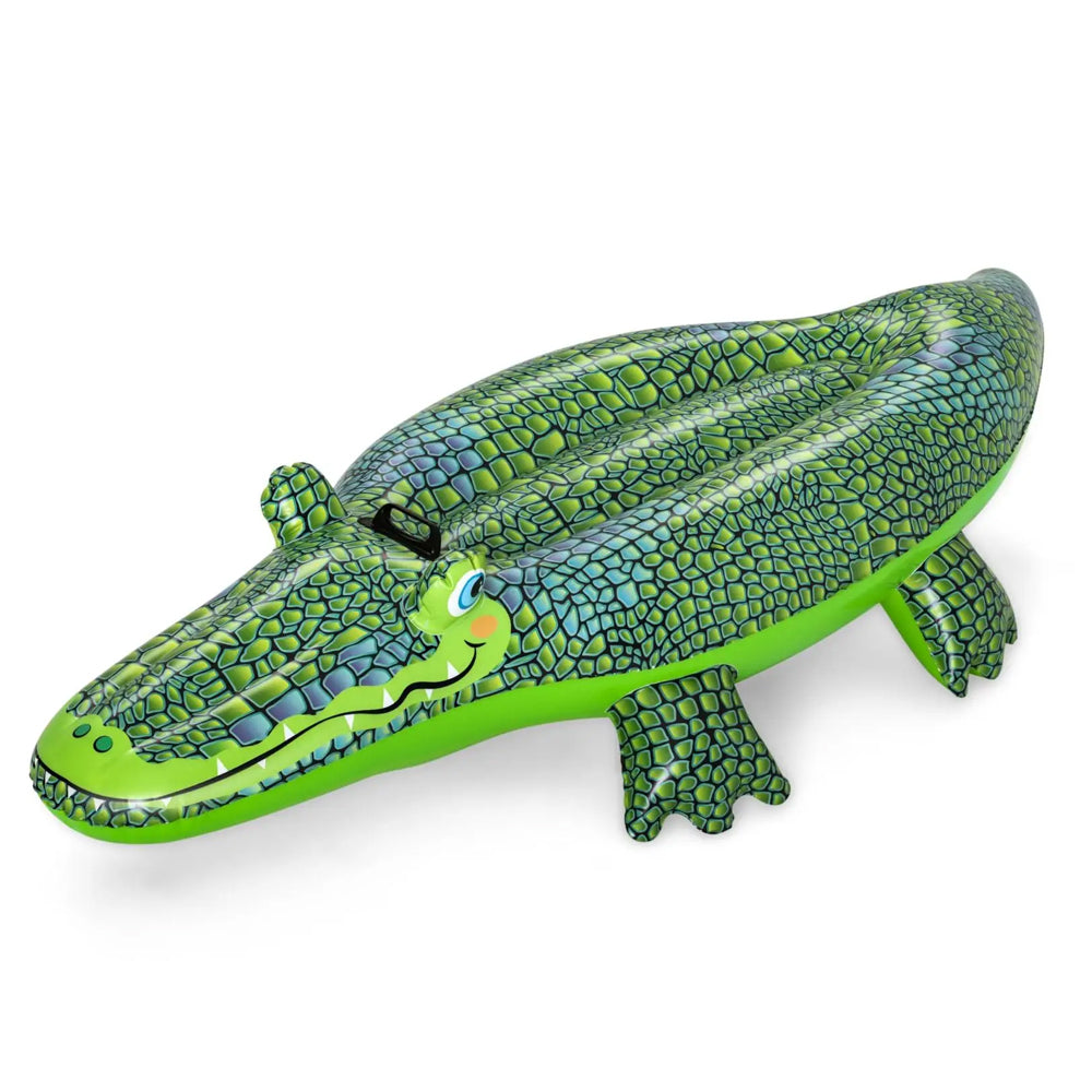 41477-bestway-152cm-inflatable-crocodile-pool-ride-on-toy-kids-children-3y