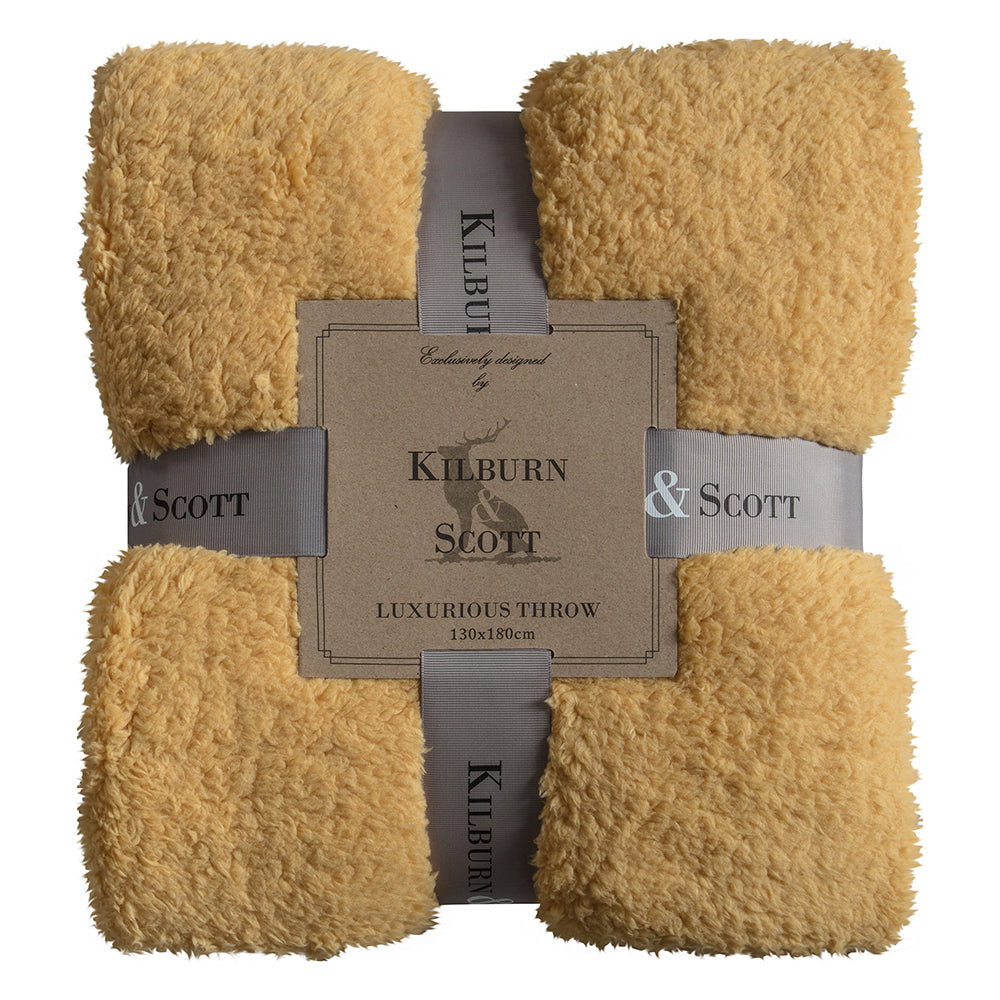 5055999239813-hudson-living-teddy-ochre-130x180cm-fleece-throw-yellow