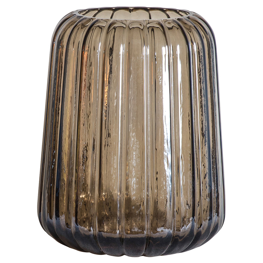 5059413393822-hudson-living-ahvio-lustre-20cm-ribbed-glass-vase-grey