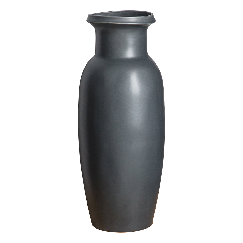 5059413395017-hudson-living-sakida-50cm-stoneware-vase-large-grey