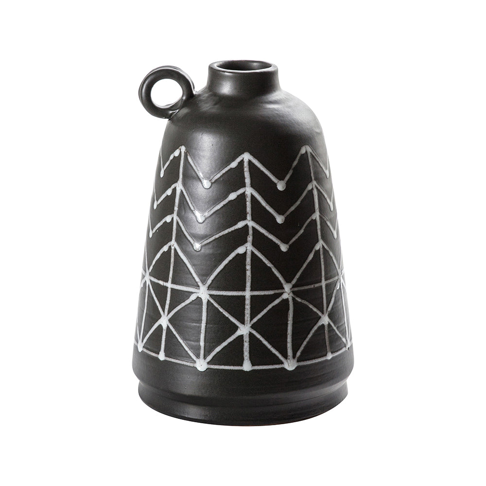 5059413398254-hudson-living-pinto-28-5cm-stoneware-bottle-vase-small-black