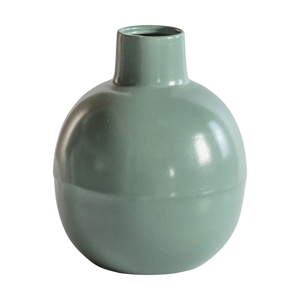 5059413407857-hudson-living-keyes-16x13cm-iron-vase-decor-green