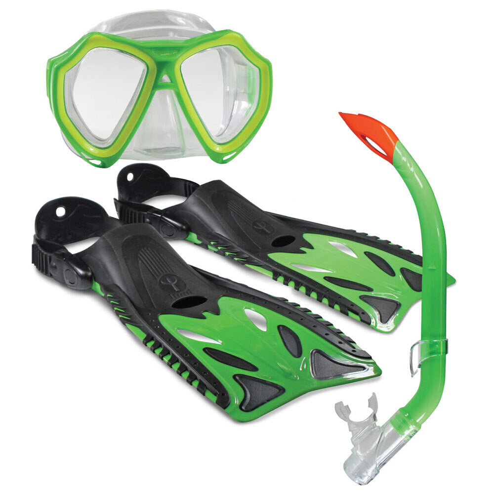 6116016064-land-sea-sports-australia-nipper-complete-snorkelling-set-junior-lime-3-10y