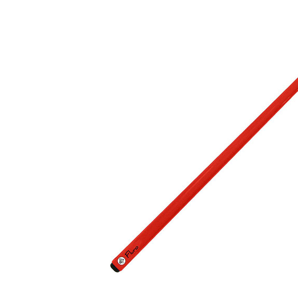 709601-formula-sports-game-fluro-2-piece-pool-cue-coloured-red