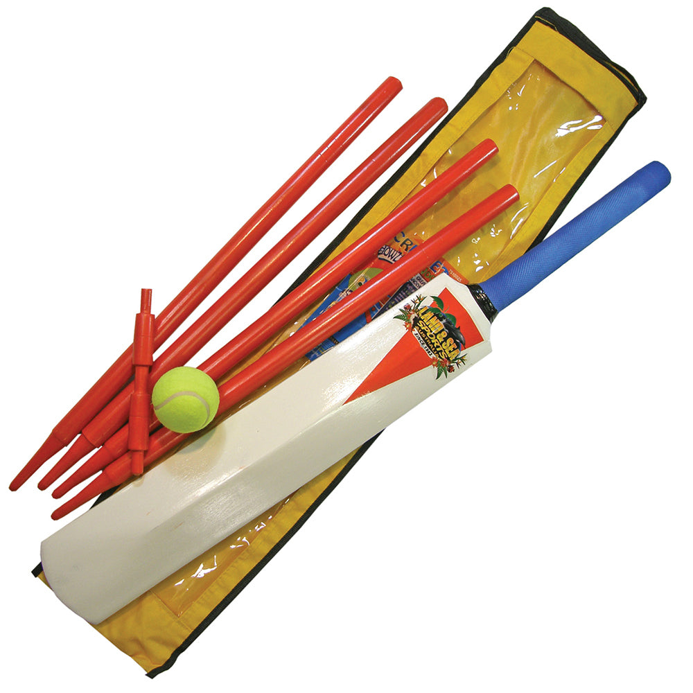 7510025-land-sea-sports-beach-cricket-set-w-no-5-adult-bat-ball-wickets-bails-bag