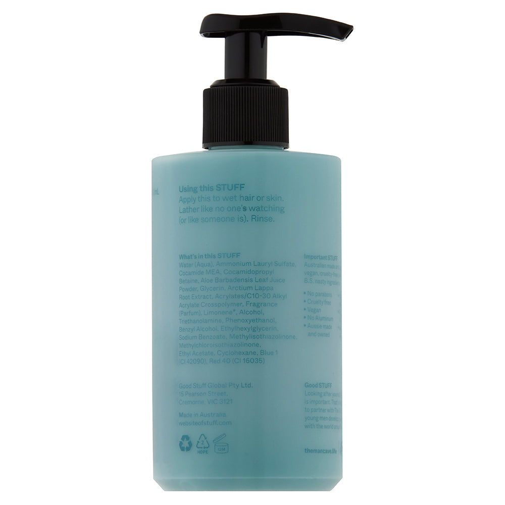 8081264-stuff-for-your-head-body-mens-spearmint-pine-shampoo-body-wash-450ml