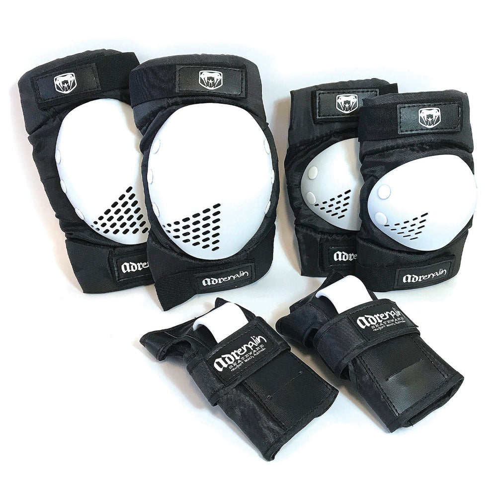 8102963440-6pc-adrenalin-skateboard-scooter-protection-set-white-adult-xl