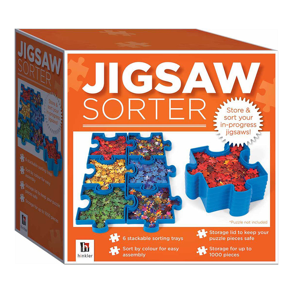 Mindbogglers Jigsaw Sorter Stackable Puzzle Organising Trays