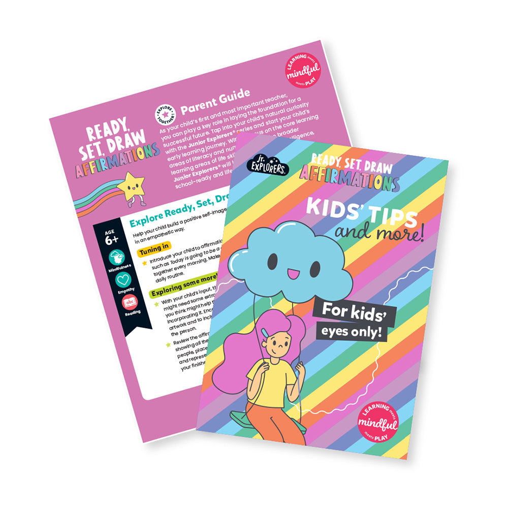 Junior Explorers Ready, Set, Draw Affirmations 6y+