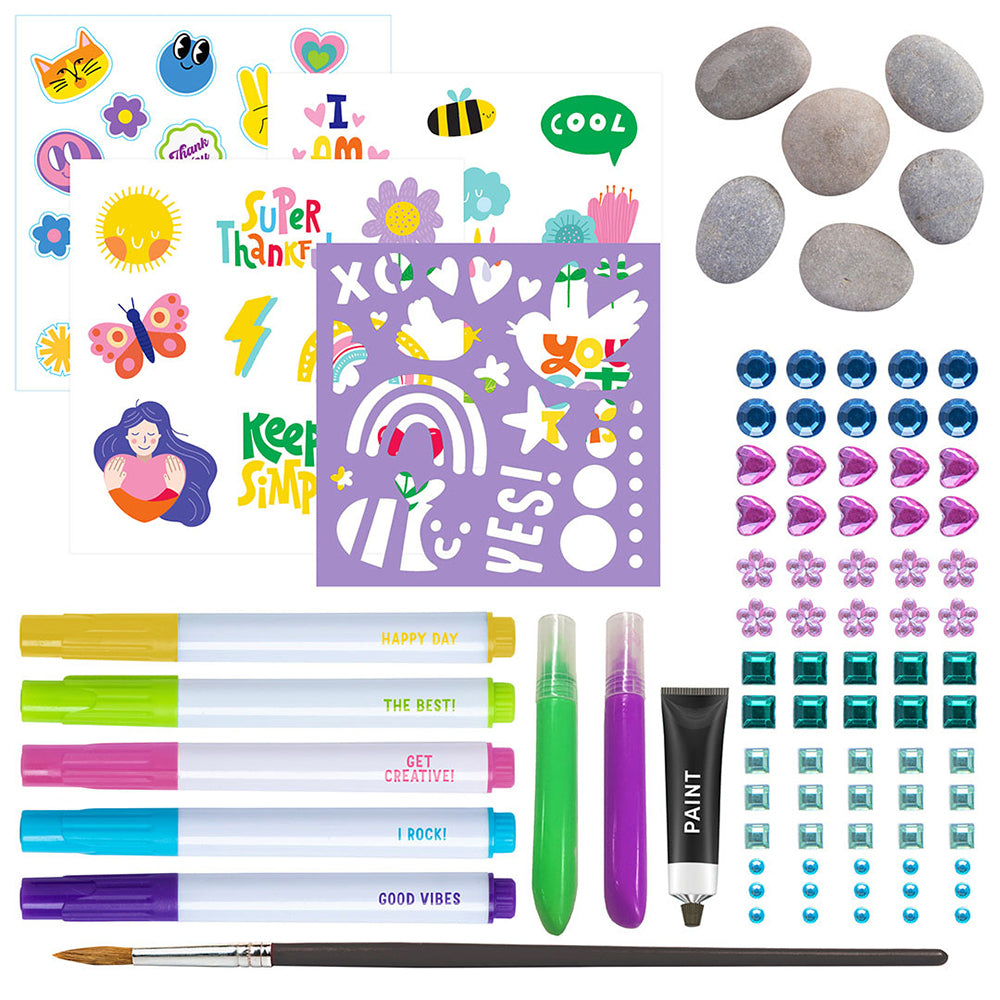 Elevate Mindful Me Rock Painting Sensory Art Art And Craft Kit 6y+