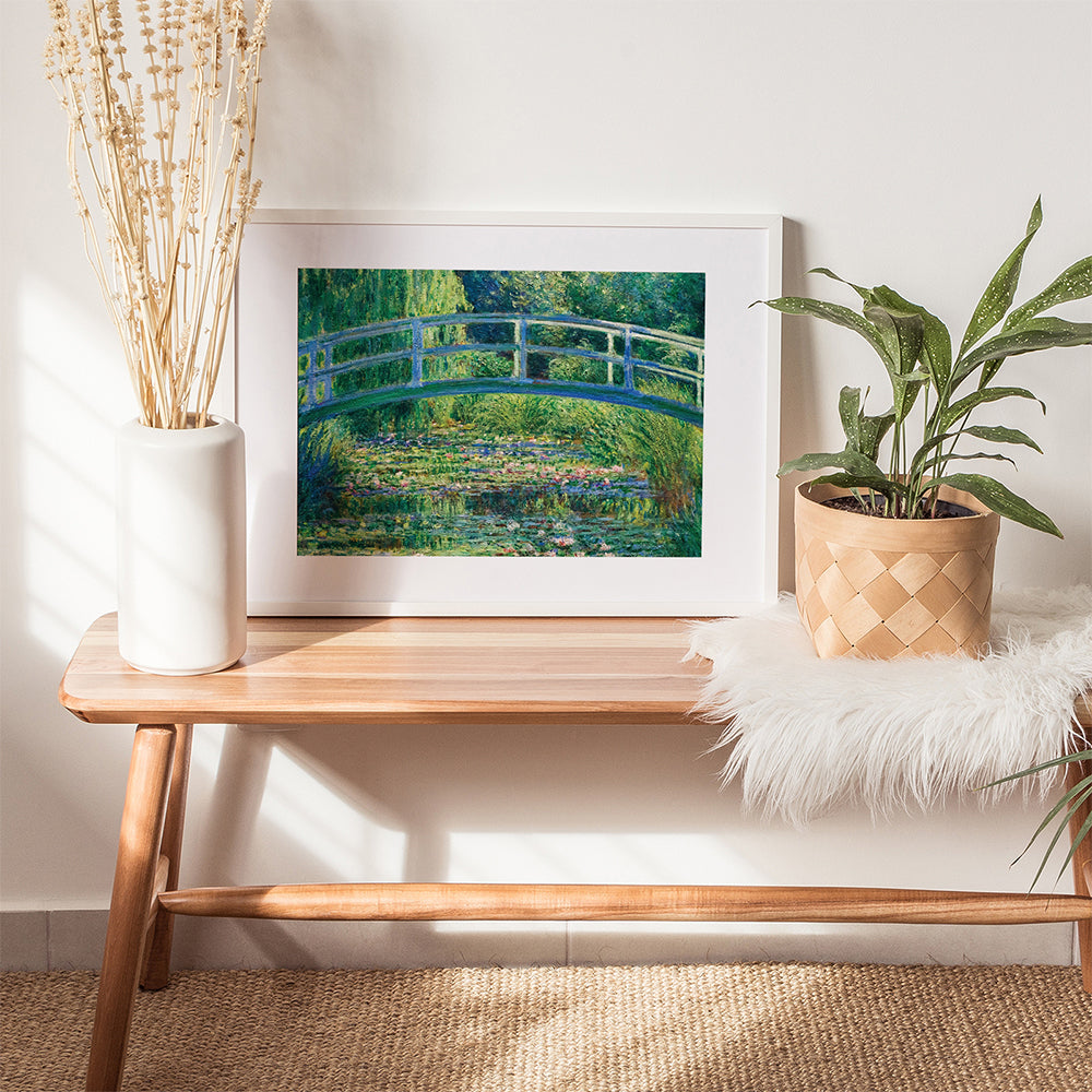 Mindbogglers Platinum 1500pc Jigsaw Puzzle: Bridge Over a Pond
