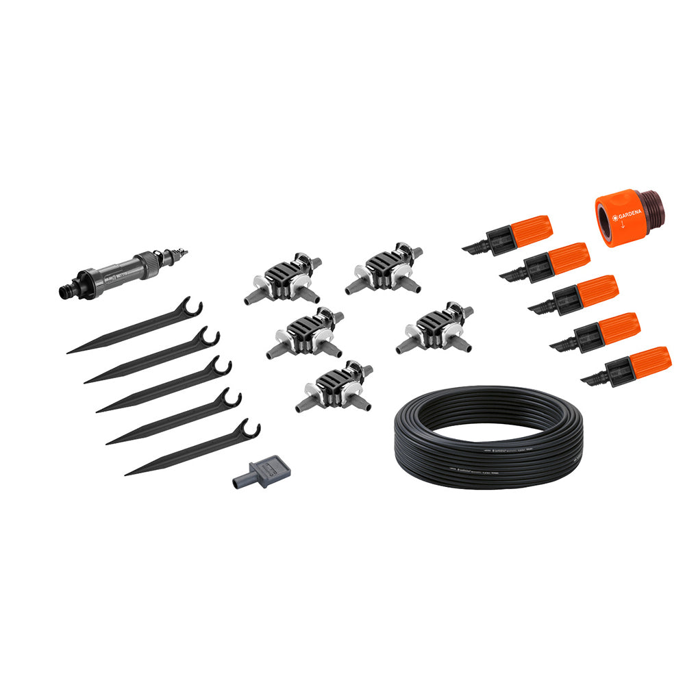 Gardena 13000-20 Micro Watering Starter Set For Flower Pots Small