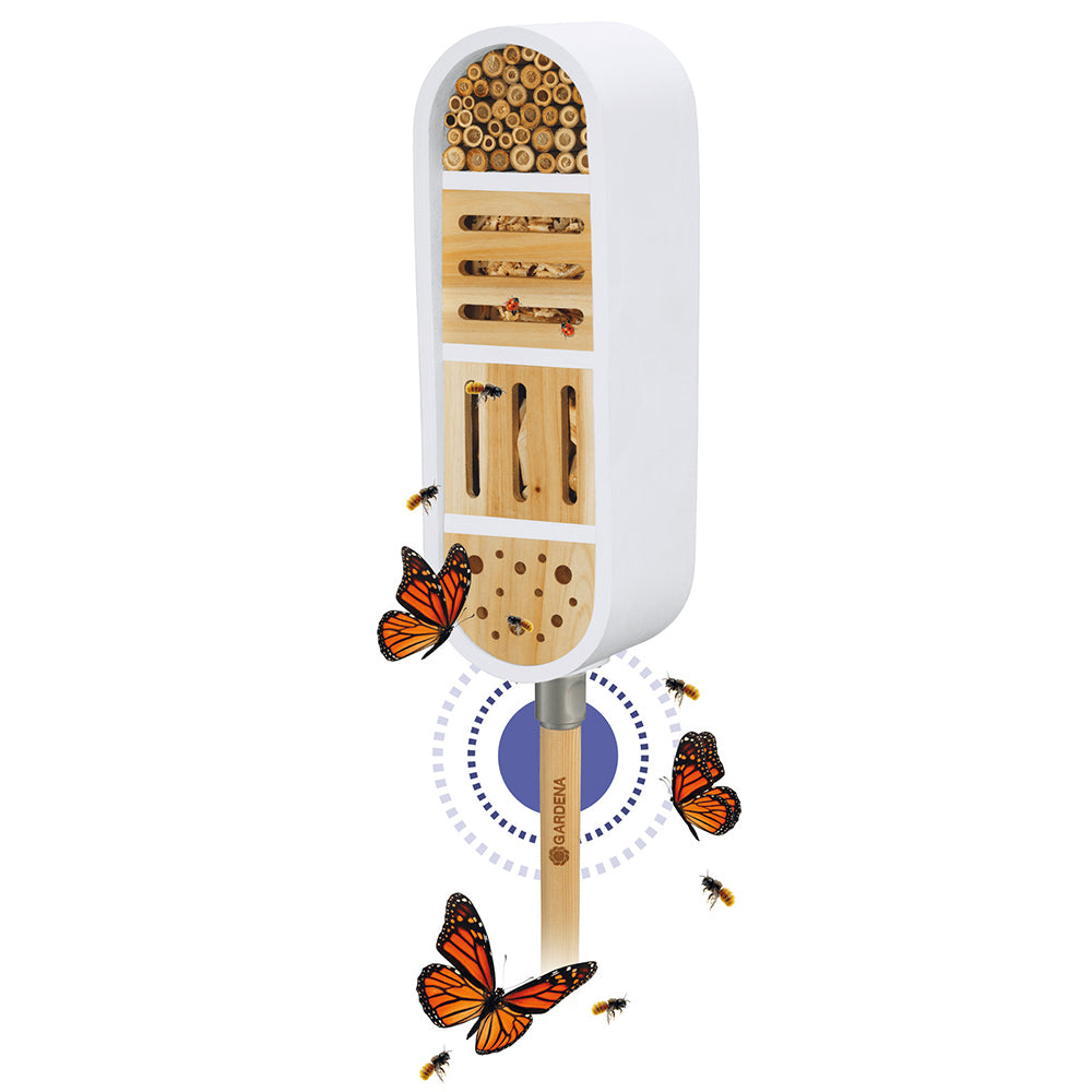 Gardena 11370-20 Clickup Outdoor Garden Insect Hotel