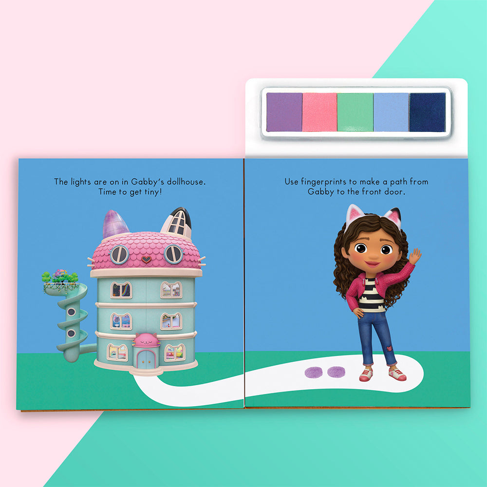 Kaleidoscope Gabby's Dollhouse Finger Prints Kids Book 3y+