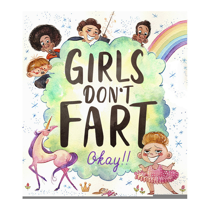 Bonney Press Girls Don’t Fart, Okay!! Childrens Picture Book