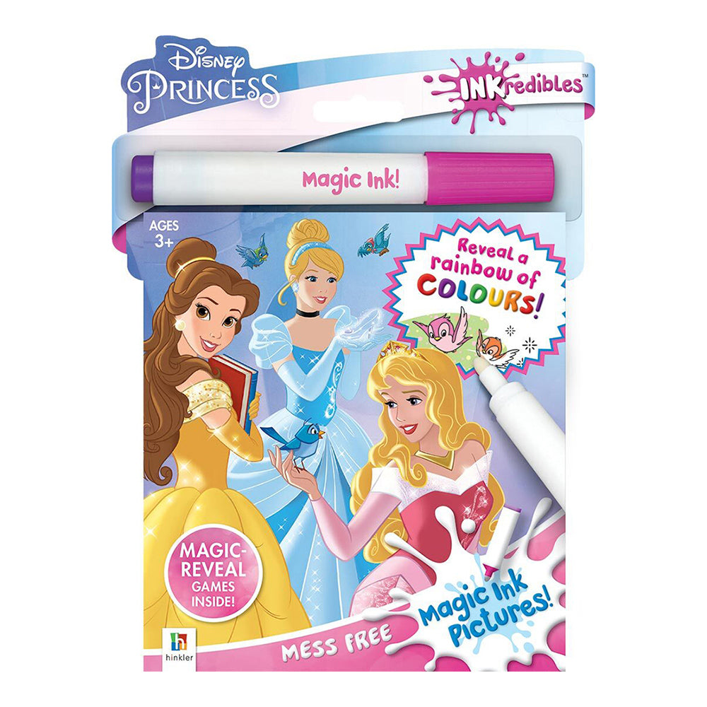 Inkredibles: Disney Princess Magic Ink Colouring Activity Kit 3y+