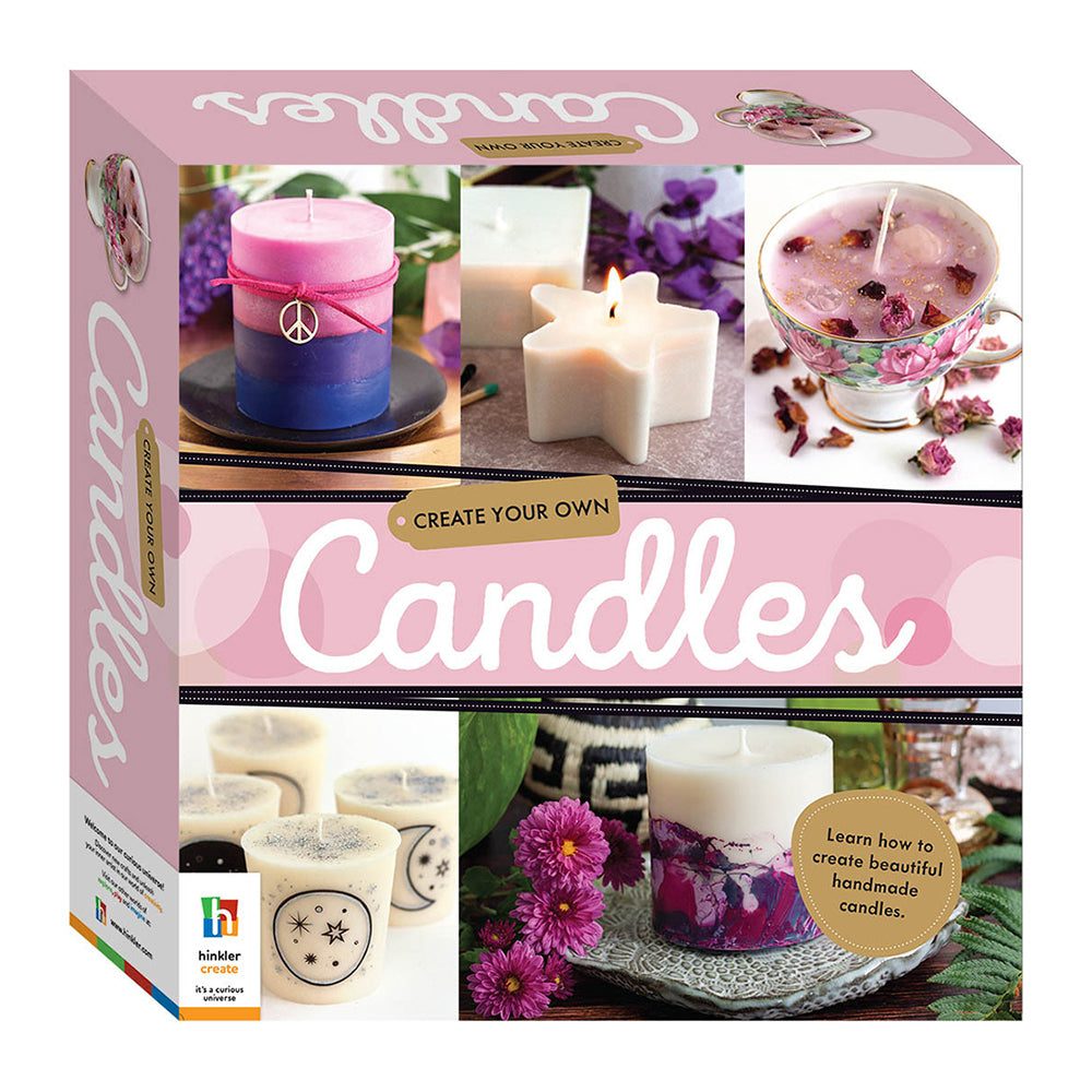 Craft Maker Create Your Own Candles Box Set Craft Activity Kit
