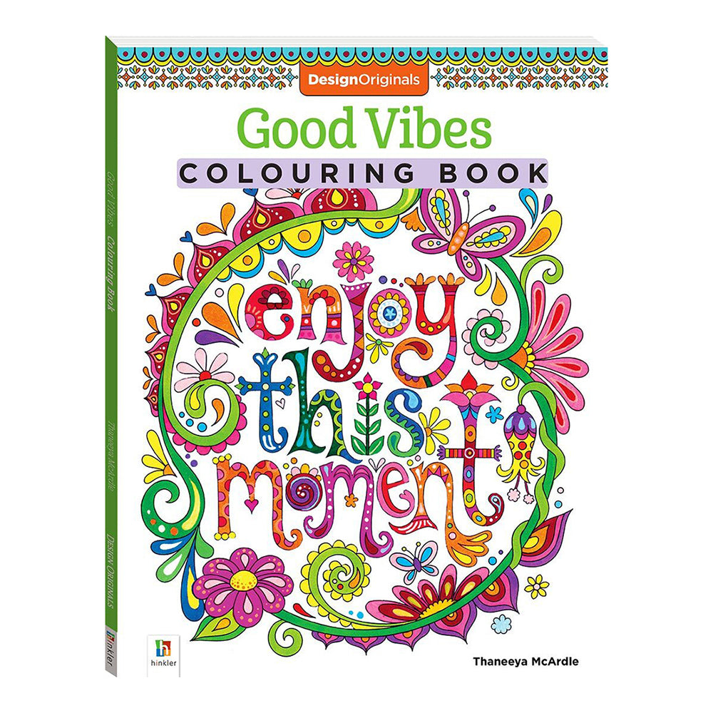 Kaleidoscope Design Originals: Good Vibes Colouring Book Colouring Book 5y+