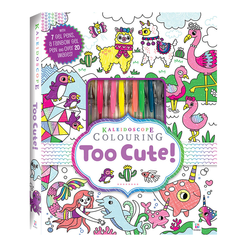 Kaleidoscope Colouring: Too Cute! Kit Colouring Activity Kit