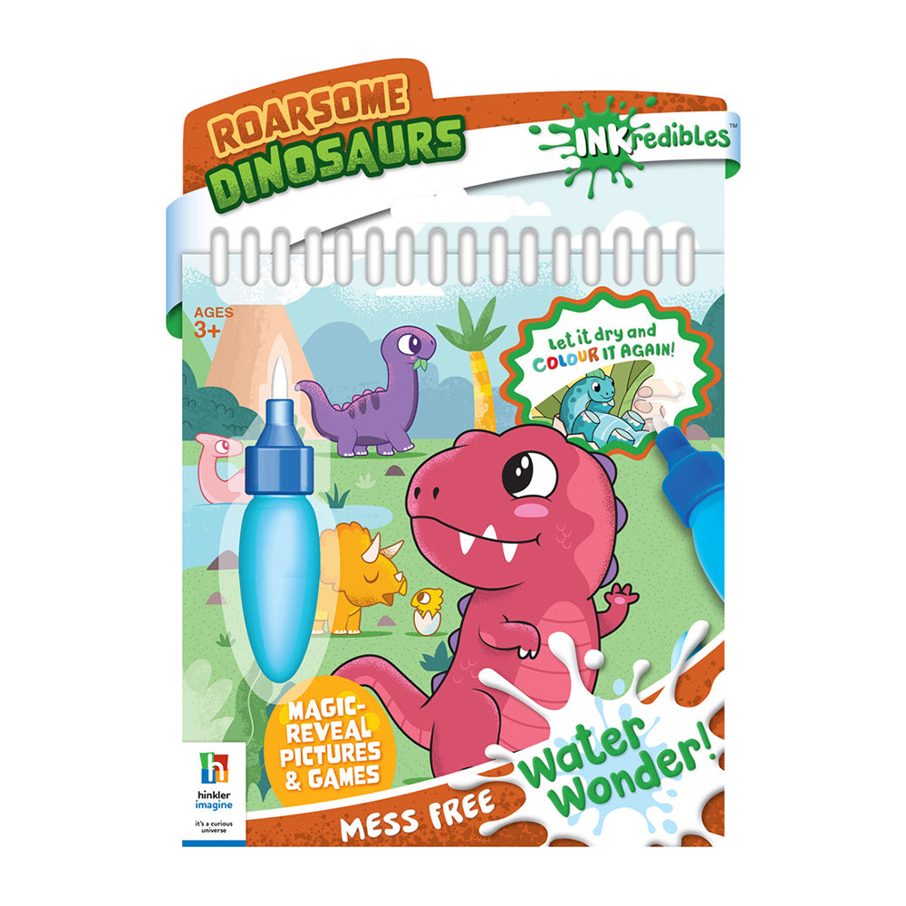 Inkredibles Roarsome Dinosaurs Water Wonder Colouring Kids Kit 3y+