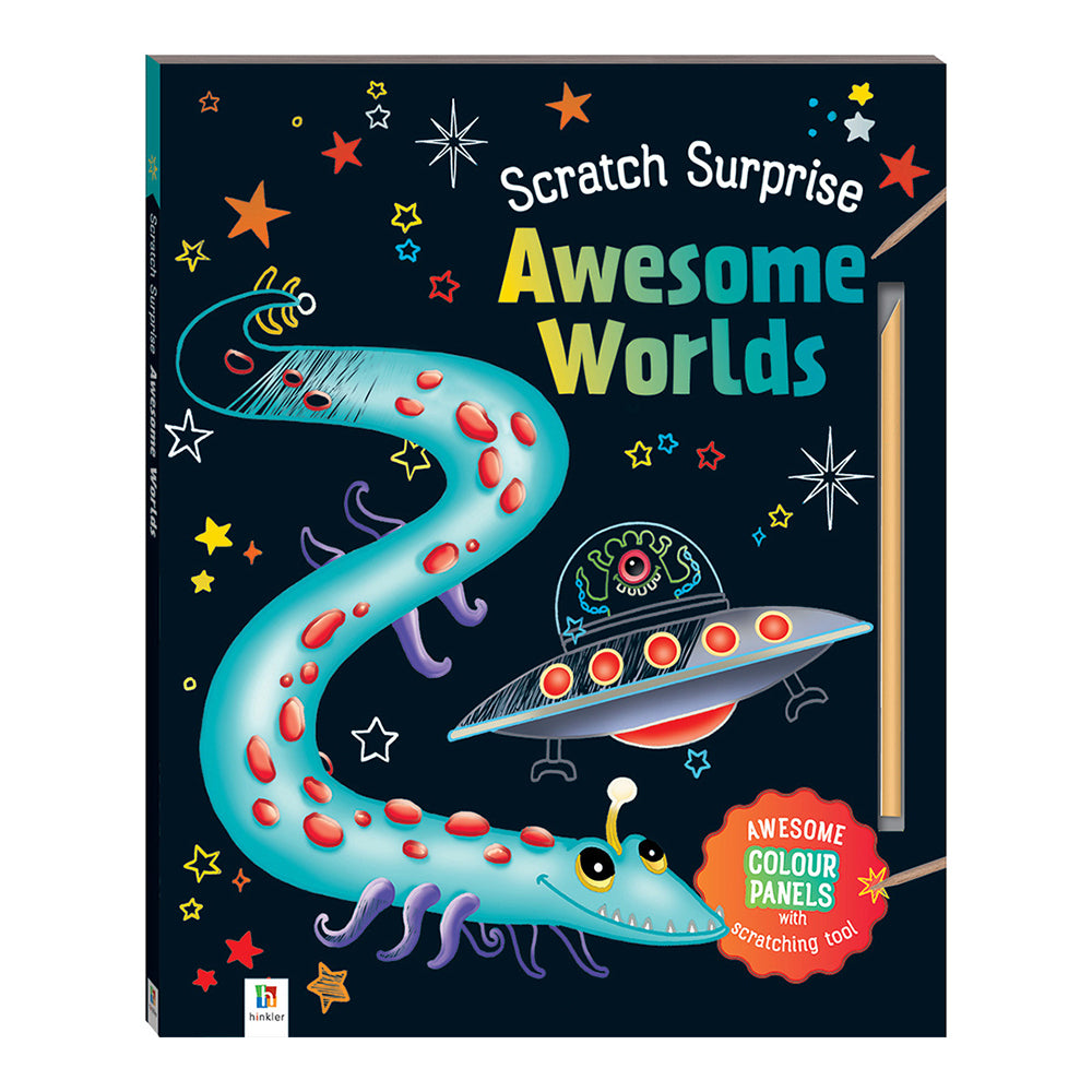 Kaleidoscope Scratch Surprise Awesome Worlds Activity Book 6y+