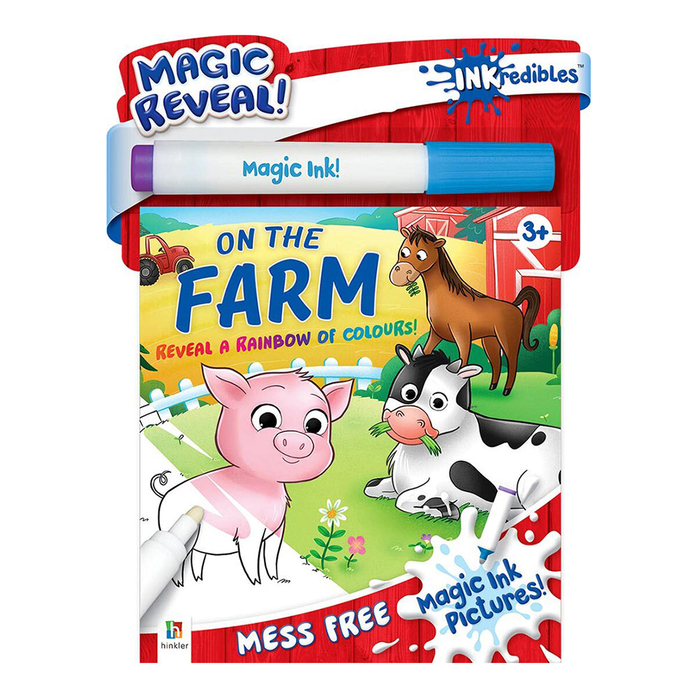Inkredibles: Magic Ink Pictures On the Farm Activity Kit 3y+