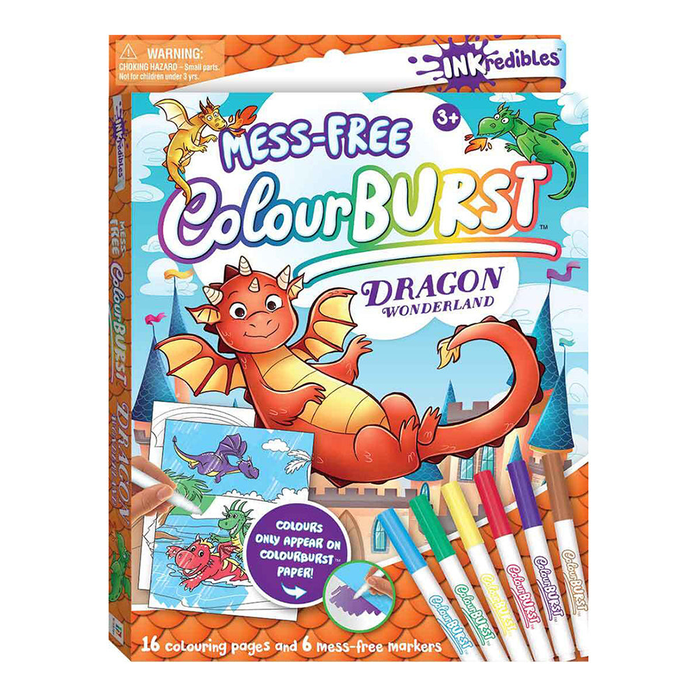 Inkredibles: Colour Burst Dragon Wonderland Activity Kit 3y+
