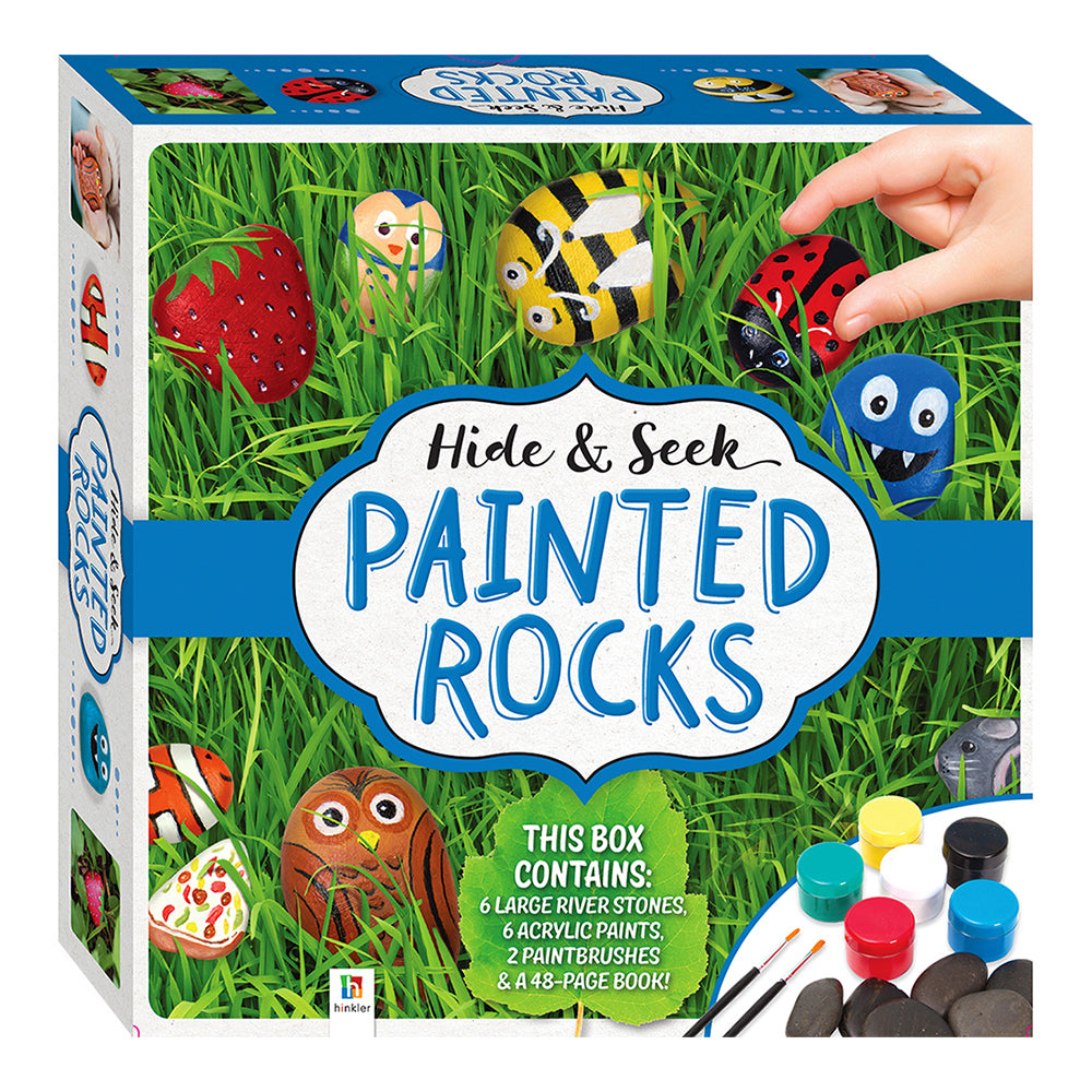 Craft Maker Hide and Seek Painted Rocks Craft Activity Kit