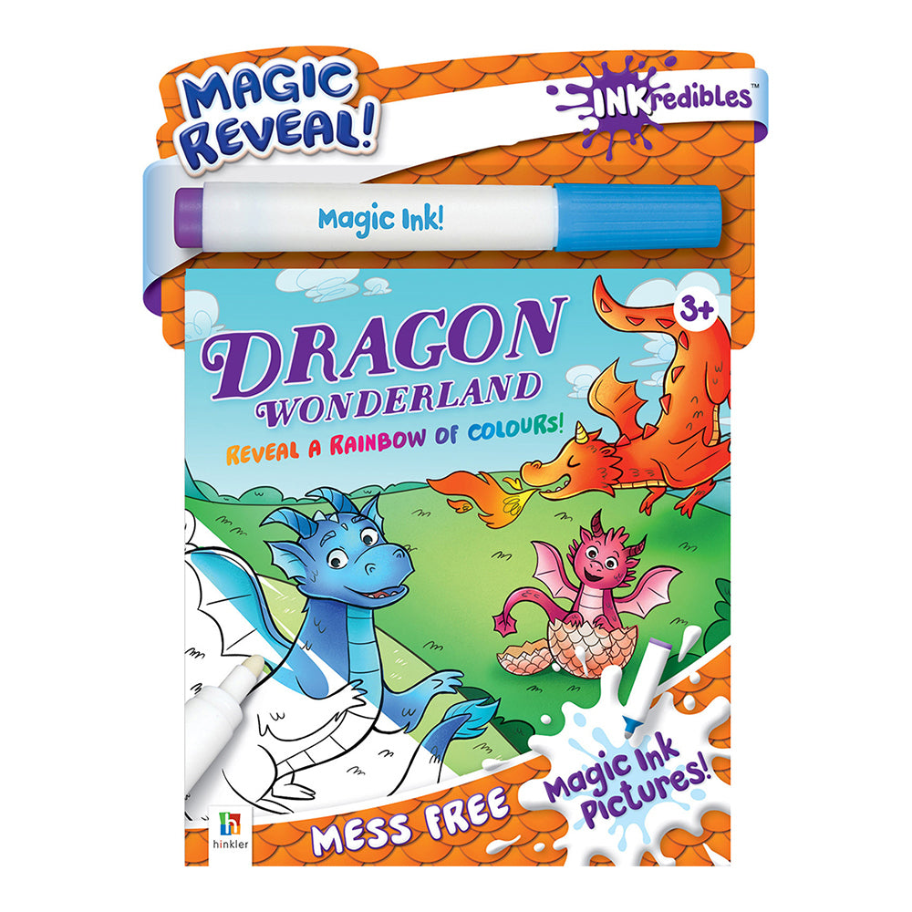 Inkredibles: Magic Ink Pictures Dragon Wonderland Activity Kit 3y+