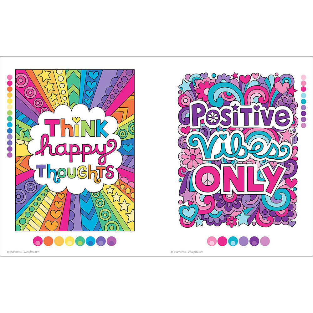 Kaleidoscope Notebook Doodles: Girl Power Childrens Book 6y+